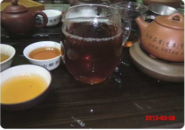 陳年普洱茶 陳年生茶 大益普洱茶-05年8582青饼